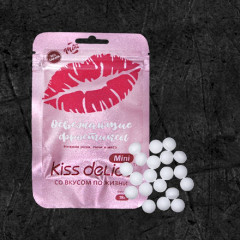 Леденцы Kiss Delice Mini - Роза, личи и мята